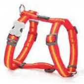 Red Dingo Style Spanish Flag Hundesele