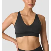 ICANIWILL Sculpt Sømløs Sports-bh Svart