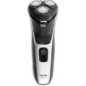 Philips 3000 Series S3143 - Barbermaskin - trådløs - lys sølvfarge