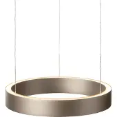 Loom Design LED-hengelampe Velora, kremfarget, Ø 40 cm, dimbar.