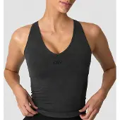 ICANIWILL Sculpt Sømløs Singlet Svart