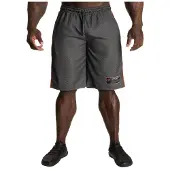 Gasp NO1 Mesh Shorts, black/flame, small