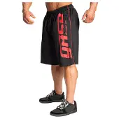 Gasp Pro Mesh Shorts, Black/Red Black/Red L
