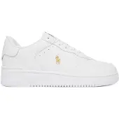 Ralph Lauren for man. 809967888001 Basic white sneakers (44), Leather, Flat, Laces, Casual
