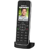 AVM 2-pakk Fon C6 DECT-telefon, svart [fargedisplay 180 ppi, belyst tastatur] (20002964-2ER-PACK)