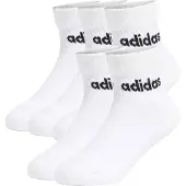 Adidas Ankelsokker - 5-pack - Hvit - - 25/27 - Sokker