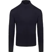 Suitable erino Høyhalset Genser Navy Blå ørkeblå Størrelse