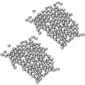 ISTOVO Bike Wheel Bearing Steel Balls Replacement 5mm Diameter 200 Pcs