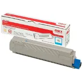 OKI Tonerkassett cyan 6.000 sider