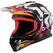 LS2 Mx708 Fast Ii Wash Offroadhjelm