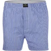 Steppin' Out teppin' Out Bokerhort Poplin tripe Blå tørrele