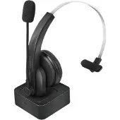 Logilink Bluetooth mono headset with charging stand microphone