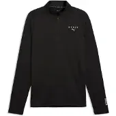 Puma x HYROX Quarter-Zip Tee Men, Clothing, Black, L
