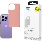 3mk Protection Etui til iPhone 14 Pro fra 3mk Matt Case-serien – rosa