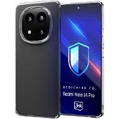 3MK gjennomsiktig deksel til Xiaomi Redmi Note 14 Pro – gjennomsiktig