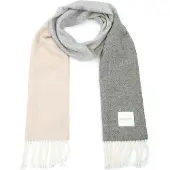 Profuomo skjerf i lammeull, grønn beige Flerfarget Beige Grønn