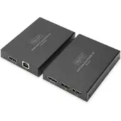 Digitus DS-55507 - Sender og mottaker - video/lyd/infrarød-utvider - HDMI - over CAT 5e/6/6a/7 - opp til 150 m