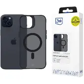 3MK Smoke MagCase med MagSafe til iPhone 15 – halvtransparent