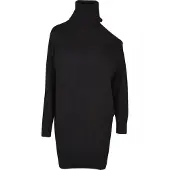 Urban Classics One Shoulder Knit Langarmet Kort Kjole