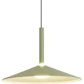 Mantra-Iluminacion Calice hengelampe, grønn, Ø 32 cm, høydejusterbar