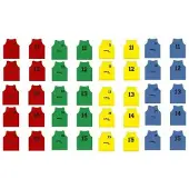 Softee Numbered 11-15 Treningsvest 5 Enheter