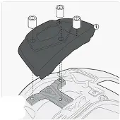 Givi Sr3104/sr3104 Mm Rear Rack Suzuki Burgman 650/650 Executive Monteringssett