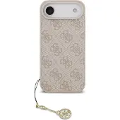 GUESS iPhone Air 4G Charm Hybrid-deksel - MagSafe-kompatibel - Rosa