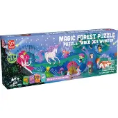 Hape Magisk Skog Fluor Puslespill 200 Stykker