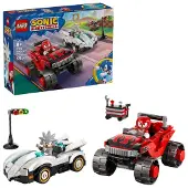 LEGO Silvers bil mot Knuckles' monstertruck 77118