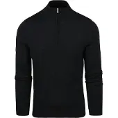 Suitable erino Half Zip Genser Svart Størrelse
