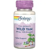 Solaray Wild Yam Kapsler 60 Enheter