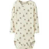 Lil´ Atelier Lil' Atelier Body I/e - Rib - NbnGavo - Turteldue/leketøy - - 62 - Langermet Body