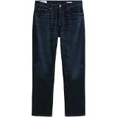 Gant for man. 1000011 Dark Blue Regular Fit Jeans (36/32), Casual, Cotton, Denim