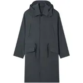 Armani Exchange for man. XM001826AF22403U8144 Trench Coat with Detachable Hood grey (XL), Casual, Polyester