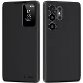 Tech-Protect Samsung Galaxy S25 Ultra Smart Flip-etui - Svart