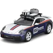 Bburago Porsche 911 Dakar Official Model Racing 1:24 Bil