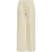 Object Brodert Jeans Med Vide Ben