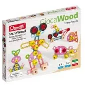 Quercetti konstruksjonssett Techno Wood Premium Ludzik (040-0733)