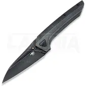 Bestech VK-Navi - Blackwash - Titanium foldekniv, svart