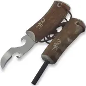 Wood Jewel Opener + Fire starter, stag