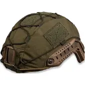 Savotta High cut helmet cover V1, L, green