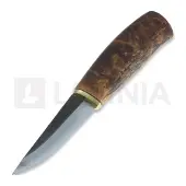 Kauhavan Puukkopaja Askartelupuukko 80 finsk kniv, stained