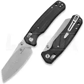 Bestechman Cicada - Stonewash - G10 foldekniv, svart