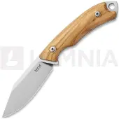 MKM Knives Pocket Tango 4 - Satin - Olive Wood kniv