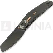 Samsung VK-CLU foldekniv, Black DLC Titanium, Frosted Satin Black DLC