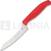 Spyderco Z-Cut Pointed kjøkkenkniv, rød