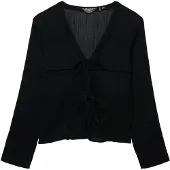 Superdry Lace Tie Front Langarmet Topp