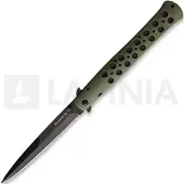 Cold Steel Ti-Lite Linerlock foldekniv, grønn