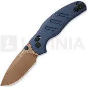 Kizer Cutlery Sheepdog C01C Elmax foldekniv, Blue Aluminum, Sunset Metal PVD