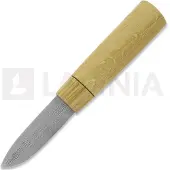 Toni Kilpinen Damascus kniv, viking, oak 2